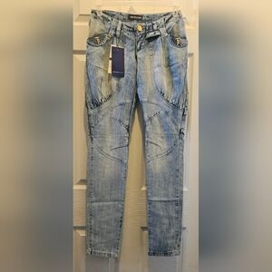 🌺Trussardi Faded Blue Denim Jeans